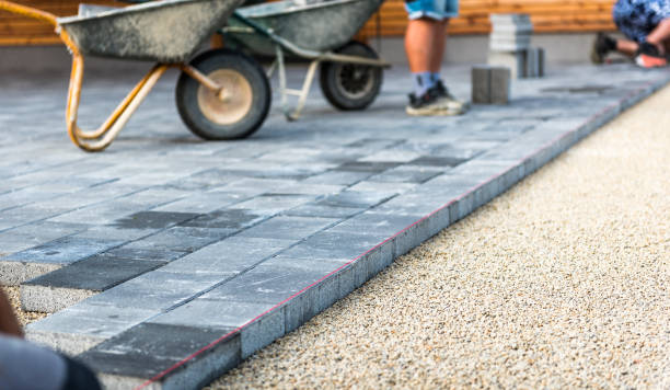 Residential Paver Driveway in Orchard Hills, PA
